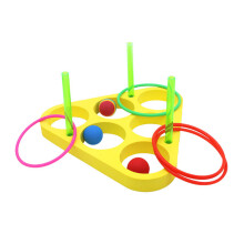 Floating Foam Rings Throw Game Pool Toy EVA Kid Balls Rings Throw Triangle Throwing Ri
