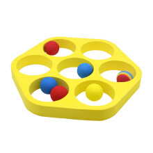 Floating Foam Rings Throw Game Pool Toy EVA Kid Balls Rings Throw Hexagonal Round Gabo