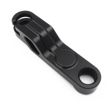 Motorcycle Clutch Arm Extension Clutch Lever Bracket Kit for Tenere 700 XTZ 700 2019-2024 MT07 FZ07 R7 Black