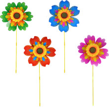 Large Wind Spinners Rotation Pinwheel Craft Kits Windmill for Garden Lawn Decors