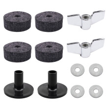 Cymbal Stand Wing Nut Drum Cymbal Silver Percussion Instruments Accessories Grey