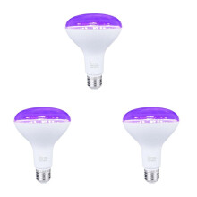 3X E26 15 W Lâmpada UV Ultravioleta Lâmpada de Luz Negra Lâmpada de Detecção Fluorescente 220 V/110 V Home DJ Decoração de Festa