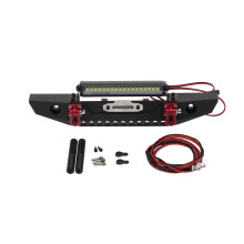 Remote Control Car Guard with Tow Hook Headlight DIY Kits for TRXA4 SCX10 RC Toy