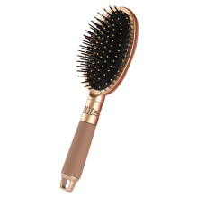Professional Straight Smooth Paddle Hair Brush Large Hairdressing All Hair Golden ellipse