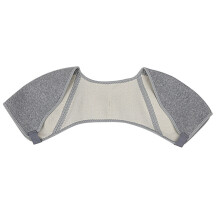 Breathable Back Shoulder Brace for Pain Relief Adjustable Strap Wormwood Four Seasons XL