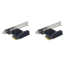 2X Karta Rozszerzeń SATA3.0 na Kartę Adaptera Portu PCI-E4 6G 88SE9215 Karta Rozszerzeń Dysku Twardego IPFS Twarda
