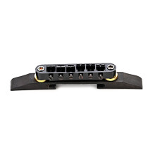 Adjustable 6 Strings Guitar Bridge Roller Saddle Metal Rosewood Guitar Bridge