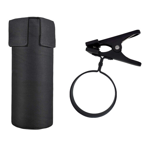 Drum Stick Holder Drumstick Bag for Drum Set Clamp on Stick Holder Bag Container