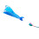 Nylon Dolphin kids Kite with Software for Giant Killer Whale Pattern for Creativ Blue 1