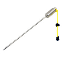 Diving Pointer Stick, Scubas Diving Stainless Lobsters Stick Pointer Noise Maker Yellow
