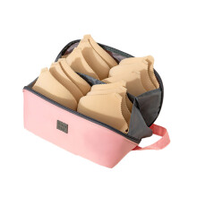 Large Capacity Storage Case for Travel Keep Your Items Neat and Organized Pink