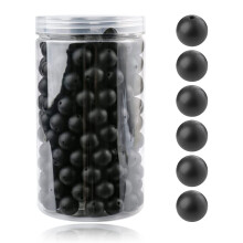 12mm Silicone Bead Pacifier Clip Making Material Beads Jewelry Kits Baby Product Black