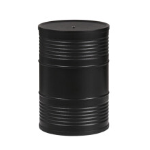 Professional Dice Cup Fashion Barrel Shaped Dice Shaker Cup Simple Shaker Cup Black