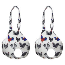 2X Borsa Porta Pollo Borsa per il Trasporto con Imbracatura per Gallina Porta Pollo con Manico Borsa per Pollo Borsa Medica per Pollo Borsa per La