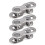 3Pairs Reusable Bicycles Missing Link 8/9/10/11/12 Speed Chain Connector Silver 10 speed 1