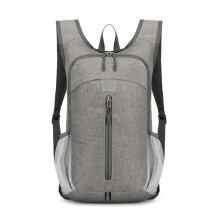 Versatile Outdoor Backpack Compact Foldable Backpack for Camping & Hiking Gift Gray