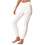Women's Breathable Training Leggings with Smooth Shape for Gym Use White M 1