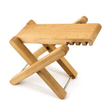 Guitar Footstool Guitar Foot Pedal Footstool Foot Rest with 4 Adjustable Heights