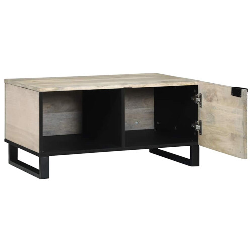 VidaXL vidaXL Coffee Table White 80 x 50 x 40 cm Engineered Wood 2