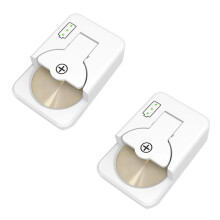 2X USB C Coin Cells Button Battery Charger for LIR1025/1220/1254/1620/1632/2016/2025/2032/2430 Button Battery Charger B