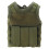 Molle Drink Bottle Vests Miniature Molle Vest Adjustable Shoulder Straps Green 1