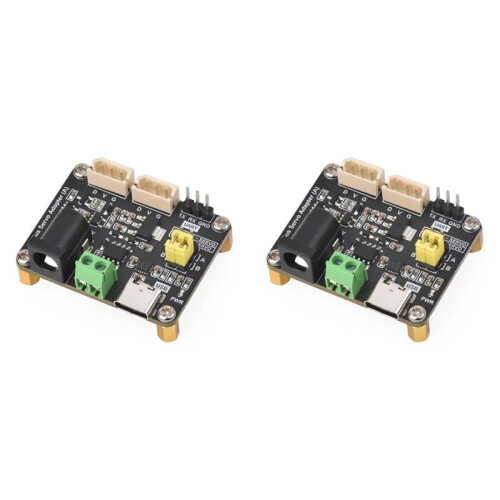 2X for Raspberry Pi Serial Bus Servo Adapter Integrates Power Supply Control Circuit Driver Board for UART ESP32