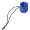 Diving Regulator Dust Caps Replacement Cover Diving First Stage DIN Regulator Blue 1