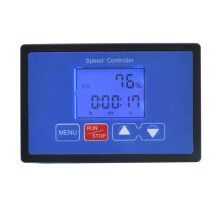 10X LCD Digital Display Tachometer Einstellbarer 30A PWM Motor Drehzahlregler Timing Fernbedienung 12V 24V 36V 48V