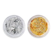 Flakes Gold Foil Glitter Chrome Powder Irregular Aluminum Foil Sequin For Nails