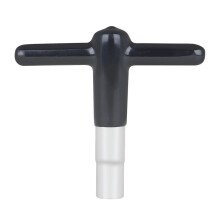 Standard T-shape Square Drum Wrench Drum Replacement Percussions Instrument Part black