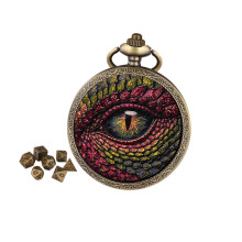 Collectible Mini Game Set with Dragon Eye Round Pocket Case Display 2 2