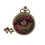 Collectible Mini Game Set with Dragon Eye Round Pocket Case Display 2 2 1