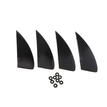 Fly Kite Surfboard Paddle Board Fins Kit PVC Safety Reinforced Kiteboard Fins