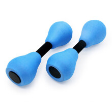 Aquatic Floating EVA Barbells Fitness Dumbbell for Swimming Pool Yoga -2pcs
