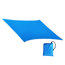 Waterproof Picnics Blanket Lightweight Sandproof Foldable Hiking Mat for 230X210cn Blue
