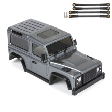 Remote Control Truck Shell for Adult 1:16 Rc Car off Road Cover for Boys & Girls Grey
