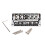 6 String Roller Saddle Electric Guitar Bridge Fixed Hardtail Guitar Bridge 1