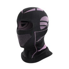 Men Women Cycling Balaclava Sport Scarfs Face Cover Wind proof Full Face Black purple