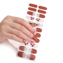 Pack of 22 Nail Stickers Creative Adhesive Nail Art Decal Manicure Decoration Style ZH0284