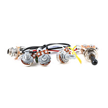 3 Way A500K Prewired Guitar Wiring Hareness for Guitar Bass Repair Replacement