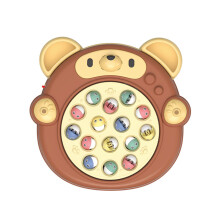 Kids Toy Hand Exercise Training Toy Electric Fishing Game with Cute bear own batter