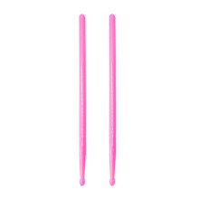 Luminous Drumsticks 5A Fluorescent Nylon Drum Sticks Drum Accessories Durable Pink