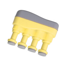 Piano Finger Trainers Hand Grip Exerciser Ergonomic Finger Corrector Finger Pads Yellow