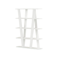 1/12 Dollhouse Decoration Furniture Bookcase PlayHouse Interactive Model Shelf White