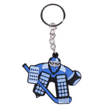 Cartoon Ice Hockey Pendant Keychain Keys Holder Winter Sports Decorative Keyring 3