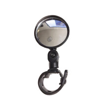 360 Degree Rotate Bicycles Handlebar Rearview Glasses Safe Glasses, Adjustable S