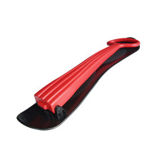 Foldable Snowboard Lightweight Plastic Ski Scooter Winter Outdoor Sports Toy Red