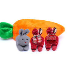 Easter Bunny Purse Bunnies in Carrot Purse Hide-and-Seek Bunnies in Carrot Gray red red