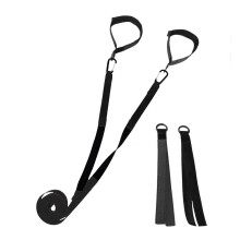 Kids Ski Training Belt Skiing Safety Tractions Rope for Snowboard Skating Gifts Black