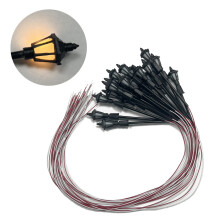 Model Street Lights Lamp Railway Track Light Layout Mini Street Post Lights Warm White 150